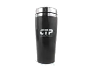 Black 15 Oz Stainless Steel Travel Mug CTPMUGBK