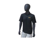 2XL Erkek Siyah Dry Fit Polo Tişört CTPSH025